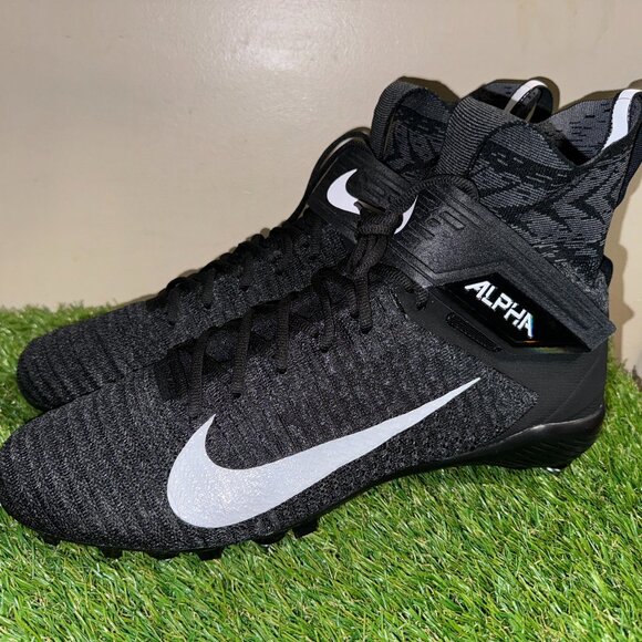 Nike Alpha Menace Elite 2 Flyknit Football Cleats CI1530-001 Men\'s Size NEW main image 7
